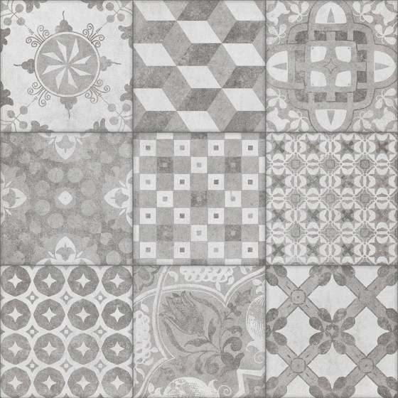 KEROS DECORADO BETON ACERO 60x60